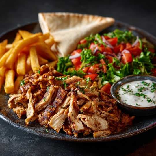 Chicken Shawarma Plate